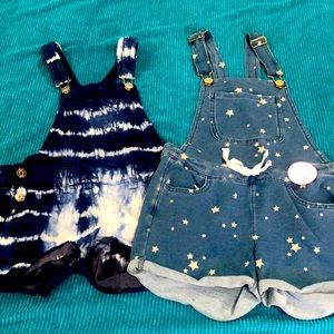 Girls overalls and adorable jacket